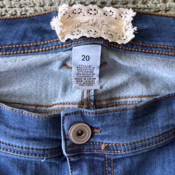 A Beautiful Soul Stretch Flare Jeans Size 20 - Picture 5 of 5